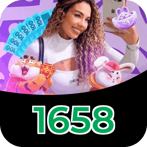 Plataforma 1658 mostrando interface moderna, jogos certificados e recursos de segurança licenciados